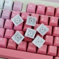 GMK Gradient Pink 104+25 PBT Dye-subbed Keycaps Set Cherry Profile for MX Switches Mechanical Gaming Keyboard